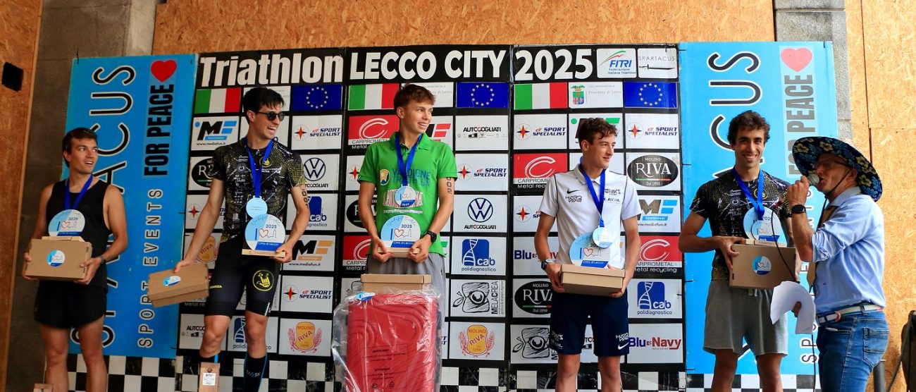 Lissone Triathlon a Lecco Murero 2°, Ceddia 5°